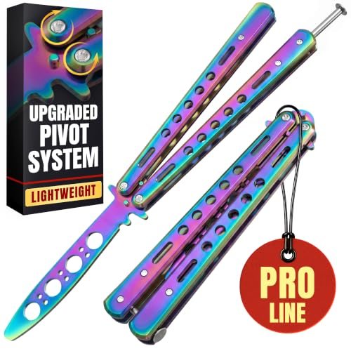 Grand Way Lightweight Butterfly Practice Trainer — Rainbow